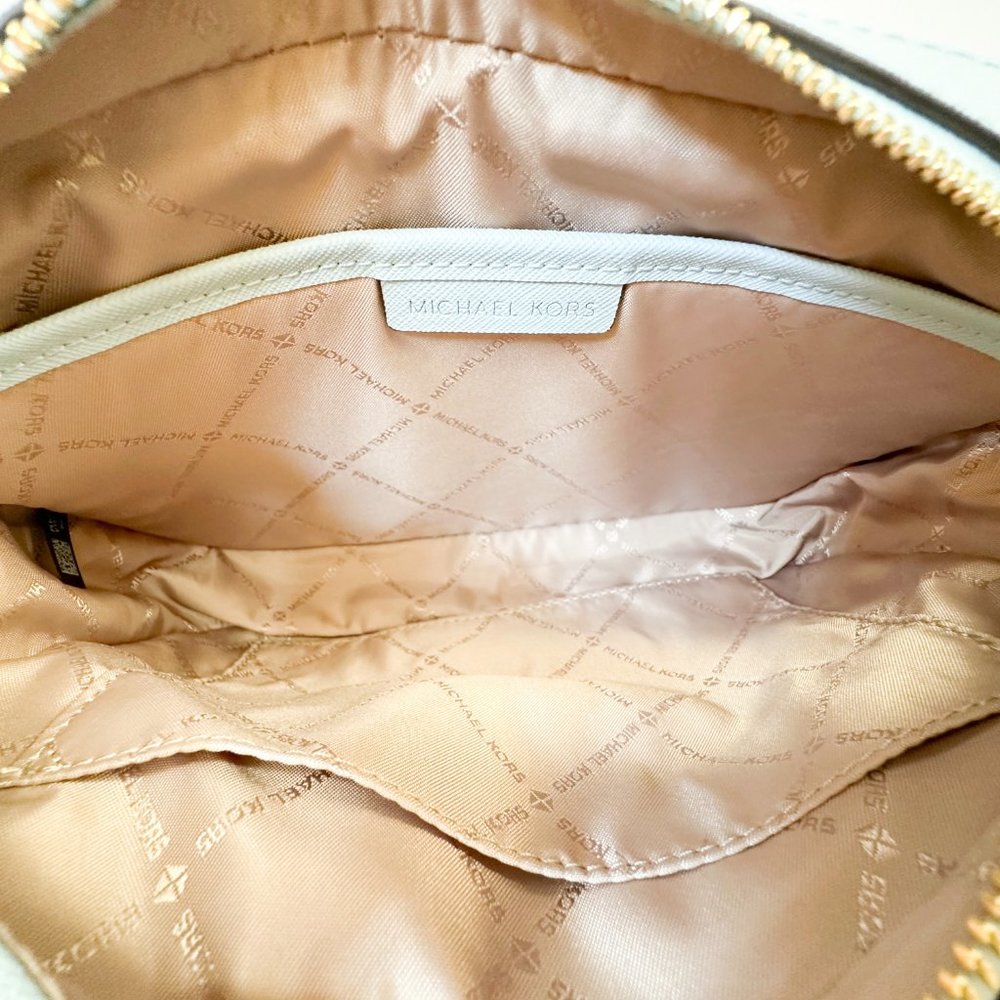 Michael Kors Jet Set Item East West Chain Crossbody Shoulder Bag Vista Blue - Picture 7 of 12